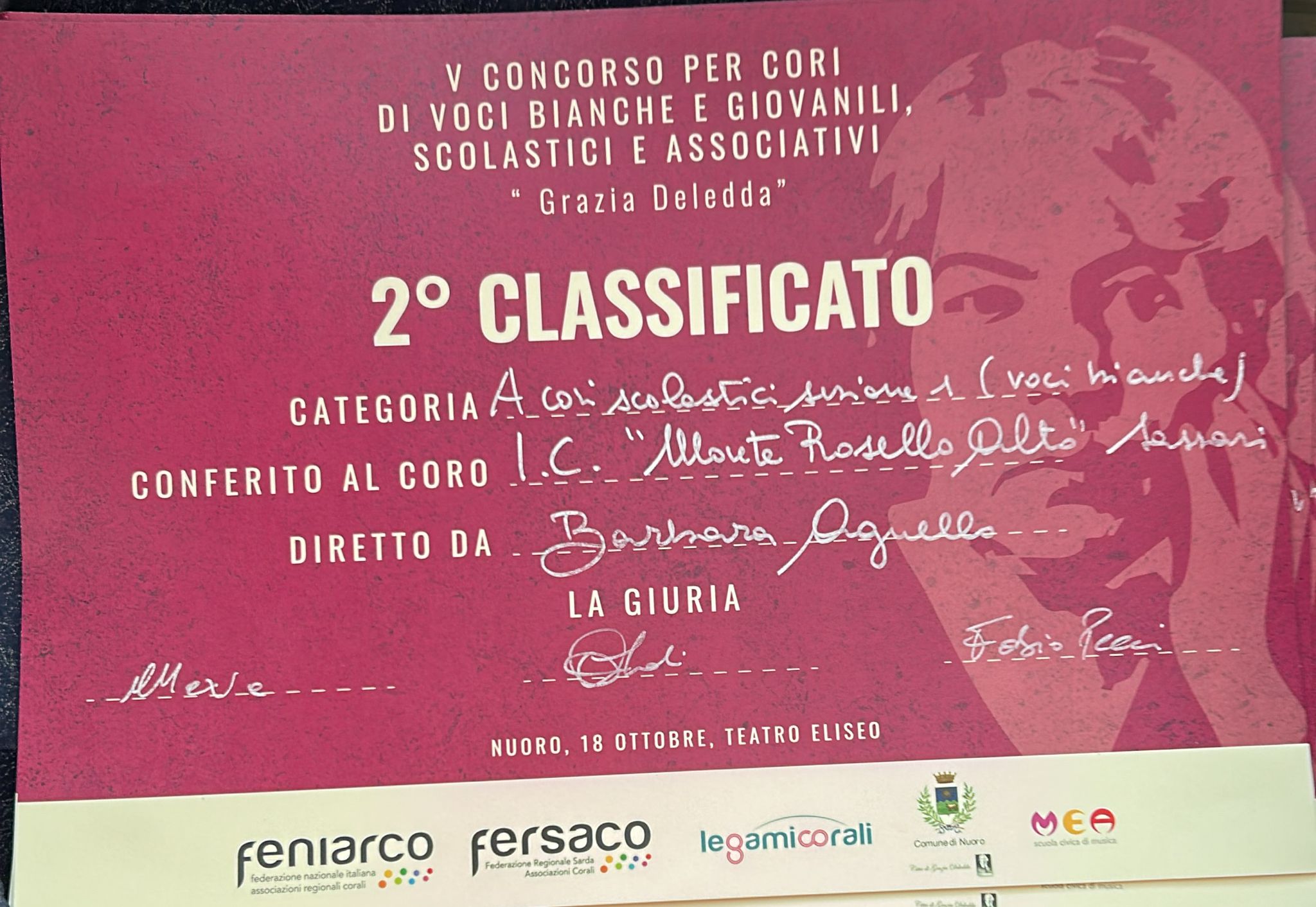 Il Canto Inclusivo Trionfa: Secondo Premio e Menzione Speciale per il Coro dell’I.C. Monte Rosello Alto a Nuoro